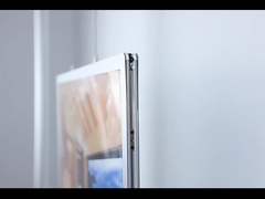 কাস্টম হ্যাংিং এ 3 / এ 4 প্রতিকৃতি নেতৃত্বাধীন ক্রিস্টাল ফ্রেম এক্রাইলিক ক্রিস্টাল লাইট বক্স