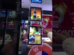 অনুভূমিক ঝুলন্ত ক্রিস্টাল লাইট বক্স 210 X 297mm পাতলা LED সাইন বোর্ড ডিসপ্লে প্যানেল