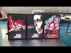 ২৭x৪০ ব্লক অ্যালুমিনিয়াম এলইডি লাইট বক্স সিনেমা মুভি পোস্টার ফ্রেম