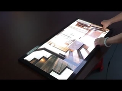 কালো ব্যাকলিট লাইট বক্স অ্যালুমিনিয়াম ওয়াল ছবি নেতৃত্বাধীন পোস্টার ফ্রেম প্রদর্শন