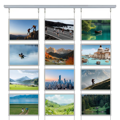 কেনা পরিবেশ বান্ধব LED আলো সহ 110X80X10 সেমি একক প্যাকেজ আকারের ব্যাকলিট লাইট বক্স অনলাইনে উৎপাদন