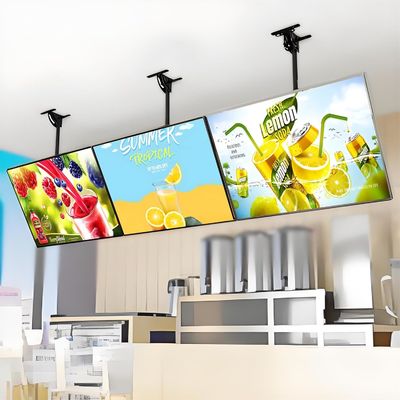 বাণিজ্যিক স্থানগুলির জন্য আল্ট্রা স্লিম A4 LED লাইট বক্স ২৮৩৫ LED স্ট্রিপ