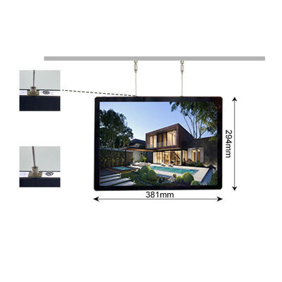 আল্ট্রা স্লিম ব্যাকলিট এলইডি বিজ্ঞাপন হালকা বাক্স ক্রিস্টাল ক্লিয়ার ডিসপ্লে জন্য কাস্টমাইজেশন আকার সঙ্গে